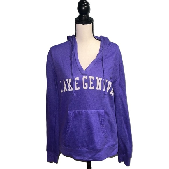*Pacific & co- Lake Geneva hooded sweatshirt - Picture 1 of 6